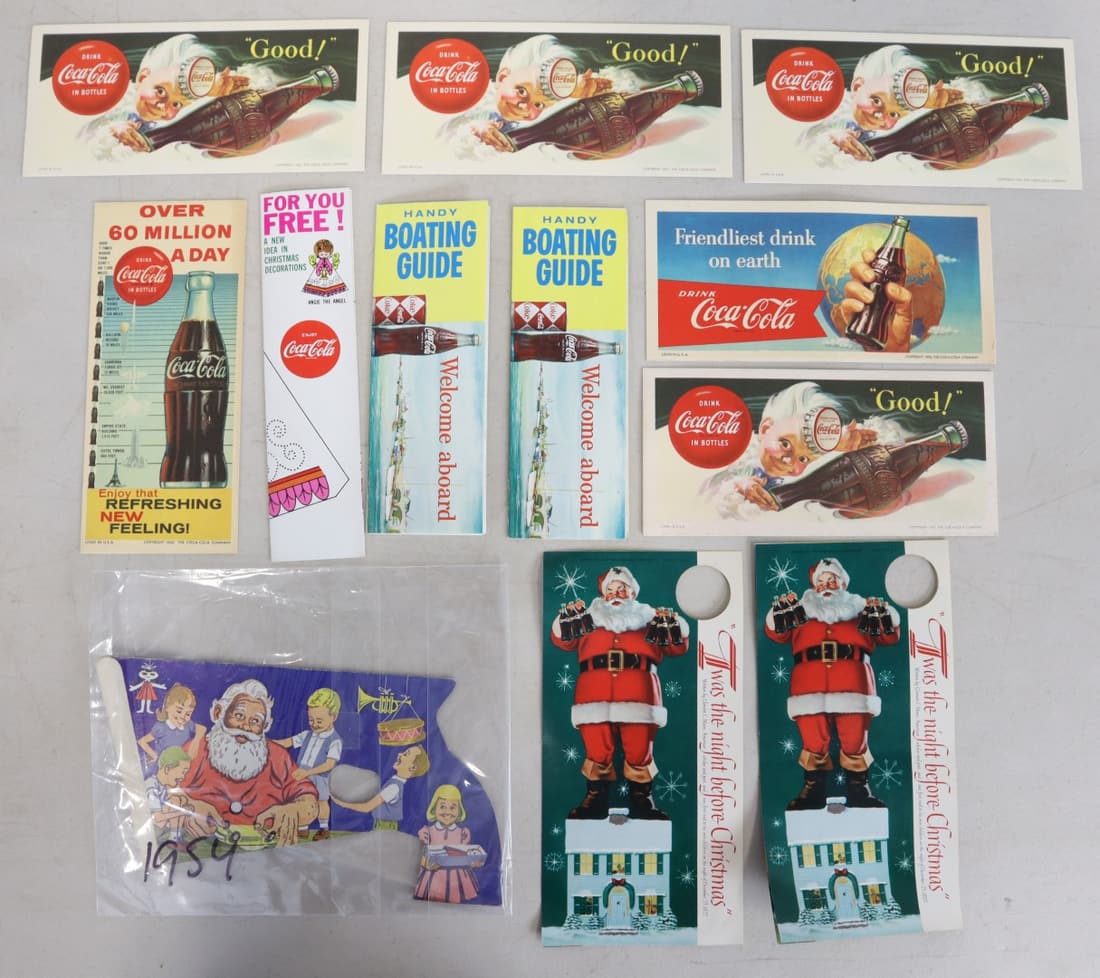ASSORTED 1950'S COCA COLA
