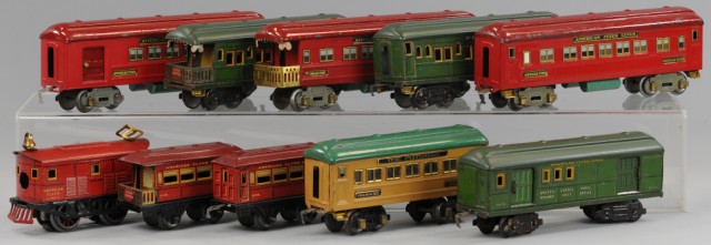 ASSORTED AMERICAN FLYER CARS