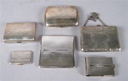 Assorted American sterling silver