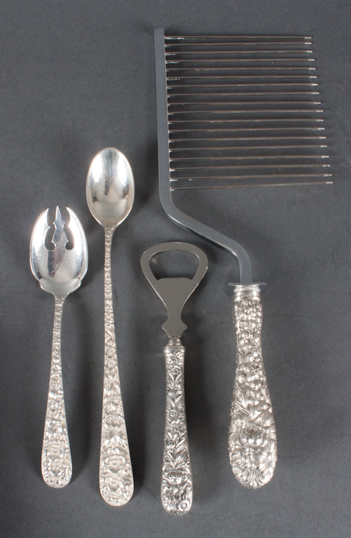 Assorted American sterling silver