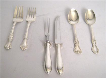 Assorted American sterling silver