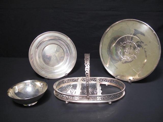 Assorted American sterling silver