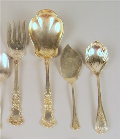 Assorted American sterling silver