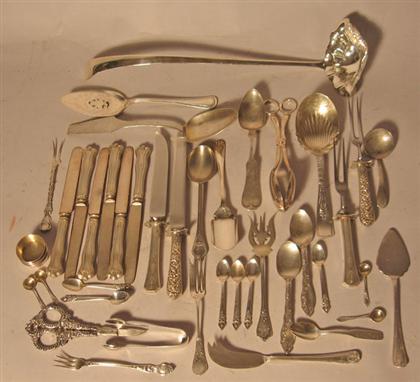 Assorted American sterling silver