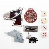 ASSORTED ANTIQUE CELLULOID ACC