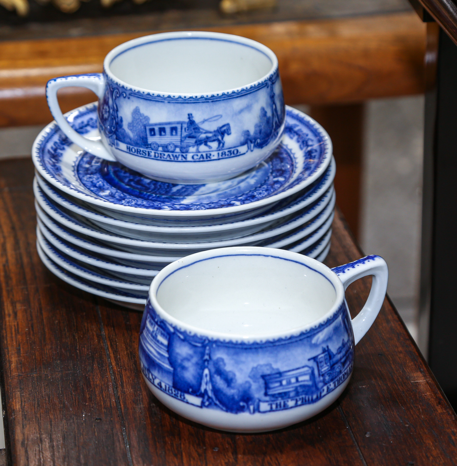 ASSORTED B & O LAMBERTON PATTERN