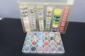 ASSORTED BEADING SUPPLIES, GLA
