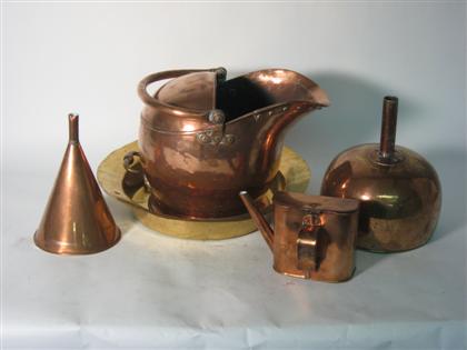 Assorted brass and copper ware   