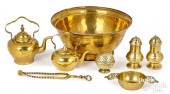 ASSORTED BRASS, TO INCLUDE EMB