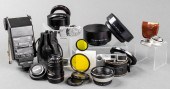 ASSORTED CAMERA EQUIPMENT FOR