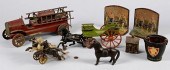 ASSORTED CAST IRON AND TOY ITE