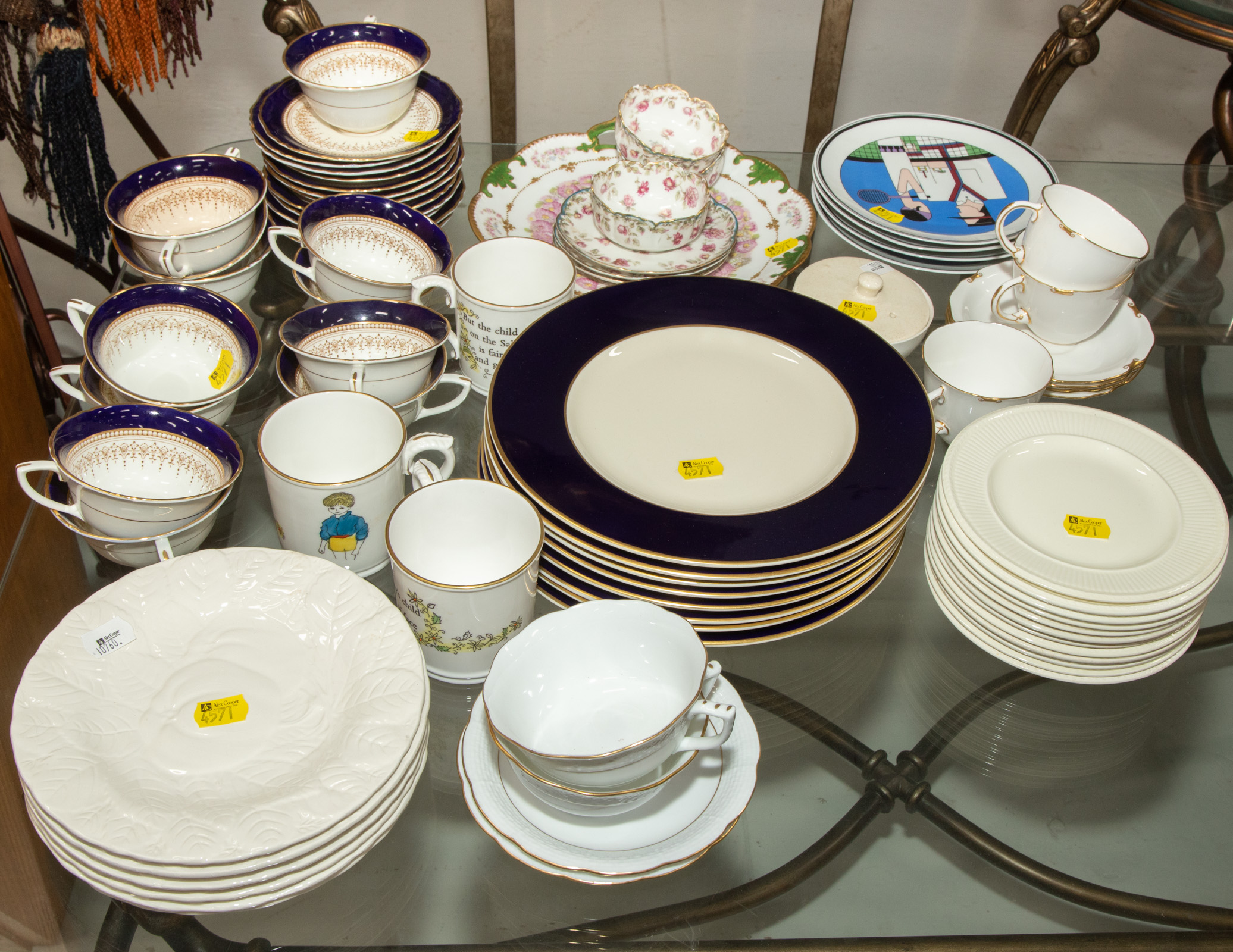 ASSORTED CHINA Includes Wedgwood,