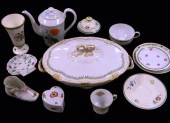Assorted china  twelve pieces