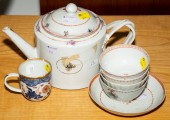 ASSORTED CHINESE EXPORT TEAWAR