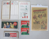 ASSORTED COCA COLA ADVERTISING