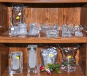 ASSORTED COLLECTIBLE GLASSWARE