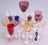 ASSORTED COLORED-TO-CLEAR GLAS