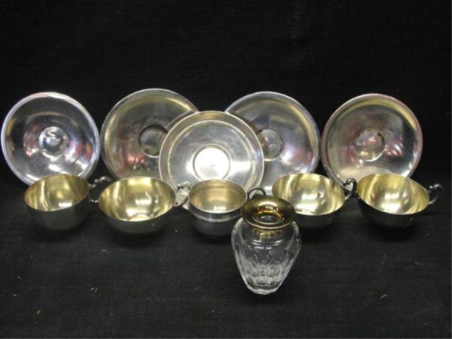 Assorted Continental Silver Cups,