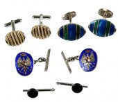 ASSORTED CUFFLINKS AND SHIRT S