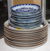 ASSORTED DISHWARE Including 10