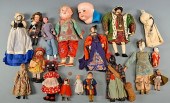 ASSORTED DOLLS, 18 ITEMS INC Q