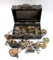 ASSORTED EARLY LOCK & KEY COLL