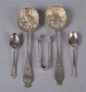 Assorted English sterling silv