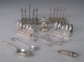 Assorted English sterling silv