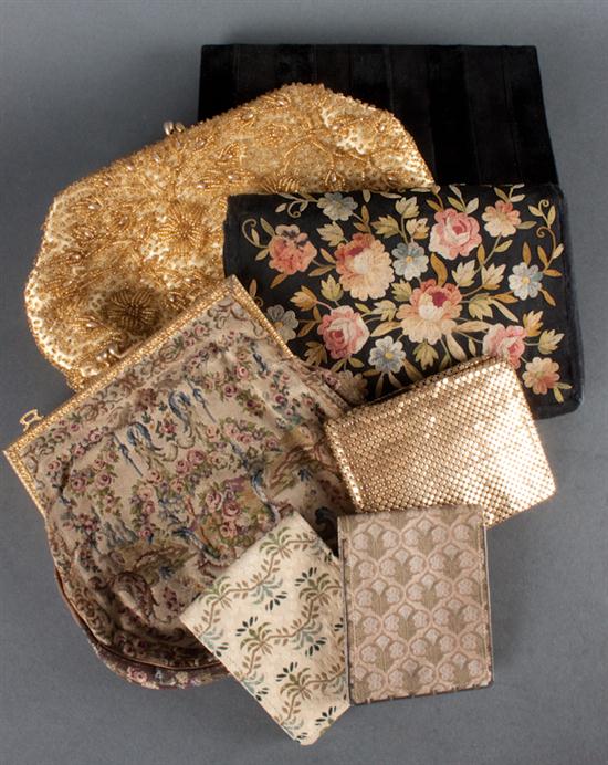 Assorted evening purses and wallets