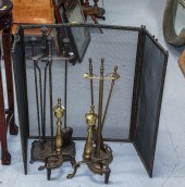 ASSORTED FIRE TOOLS Including