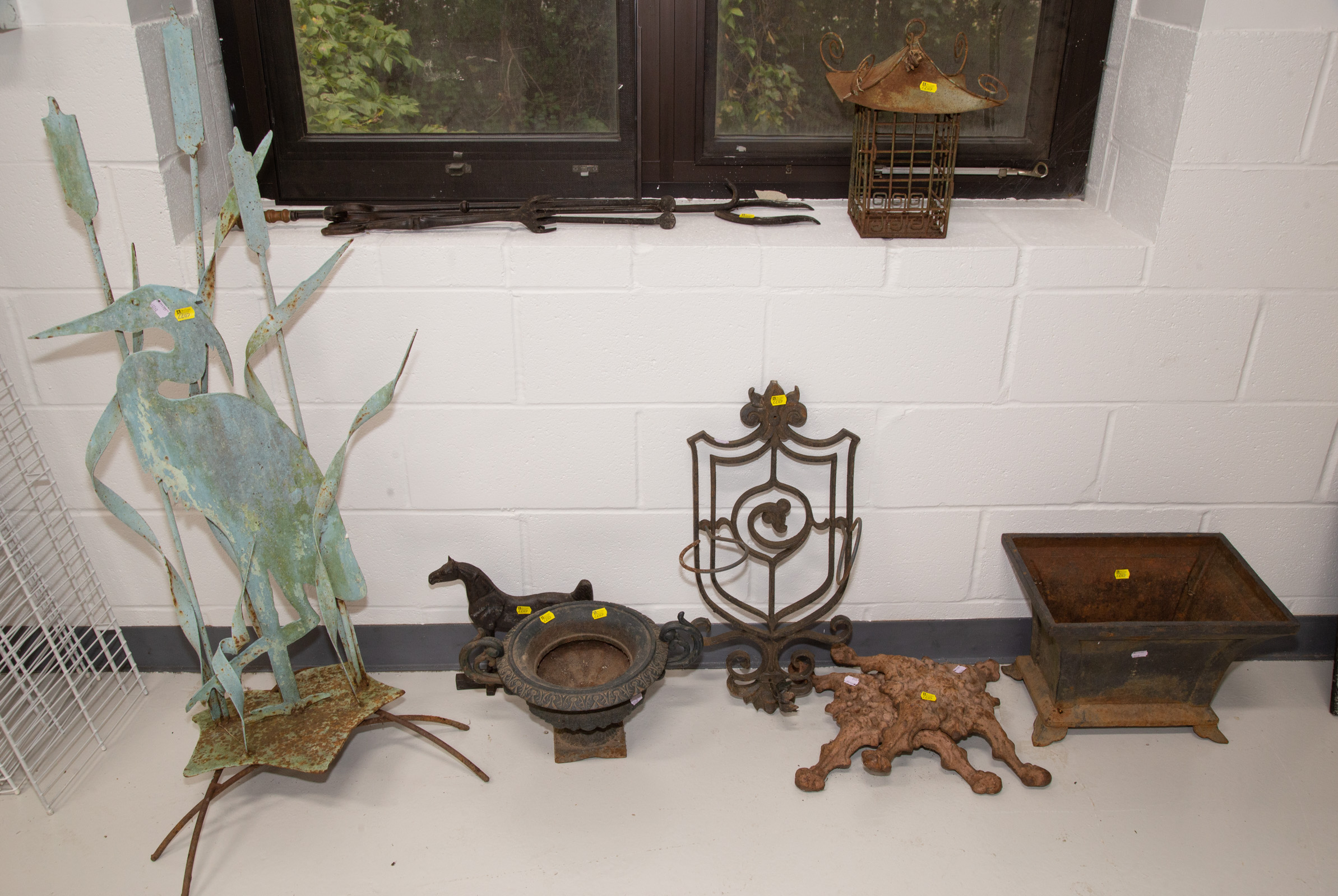 ASSORTED GARDEN ORNAMENTS Including