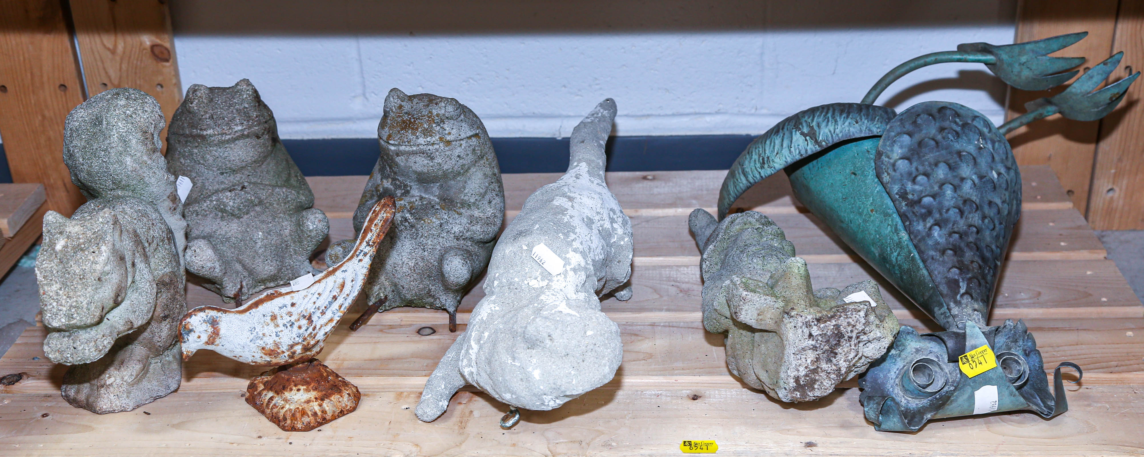 ASSORTED GARDEN ORNAMENTS Including