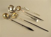 Assorted Georgian sterling sil