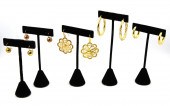 ASSORTED GILT STERLING SILVER