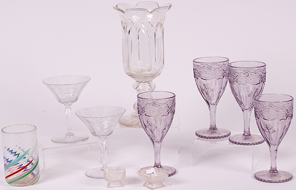 Assorted Glassware American an