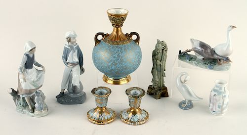 ASSORTED GROUP 9 TABLE ARTICLES