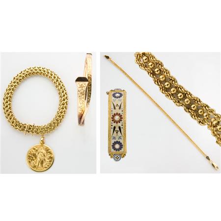 Assorted Group of Bracelets 	 