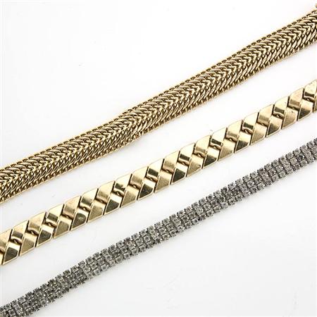 Assorted Group of Gold and Metal