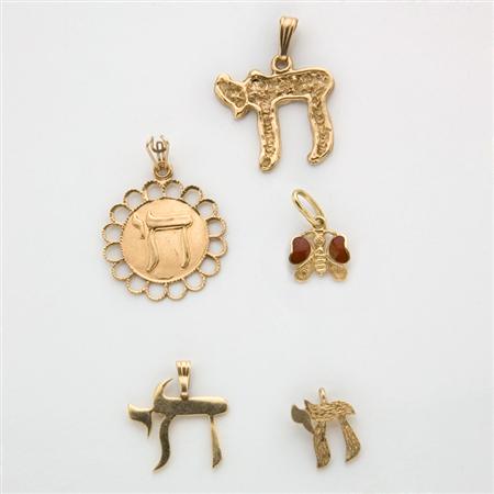 Assorted Group of Gold and Metal