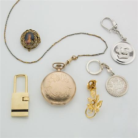 Assorted Group of Gold and Metal