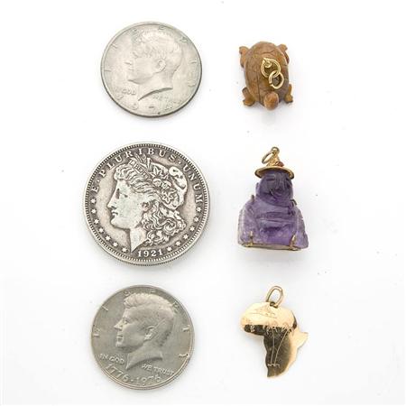 Assorted Group of Gold and Metal