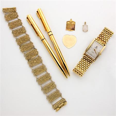 Assorted Group of Gold, Metal and