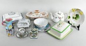 ASSORTED GROUP OF PORCELAIN PI