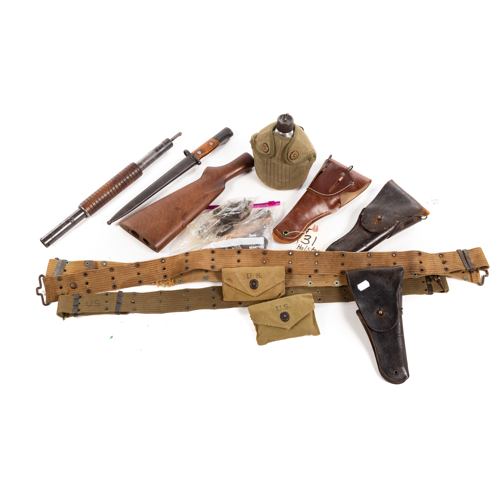 ASSORTED GUN ITEMS Including