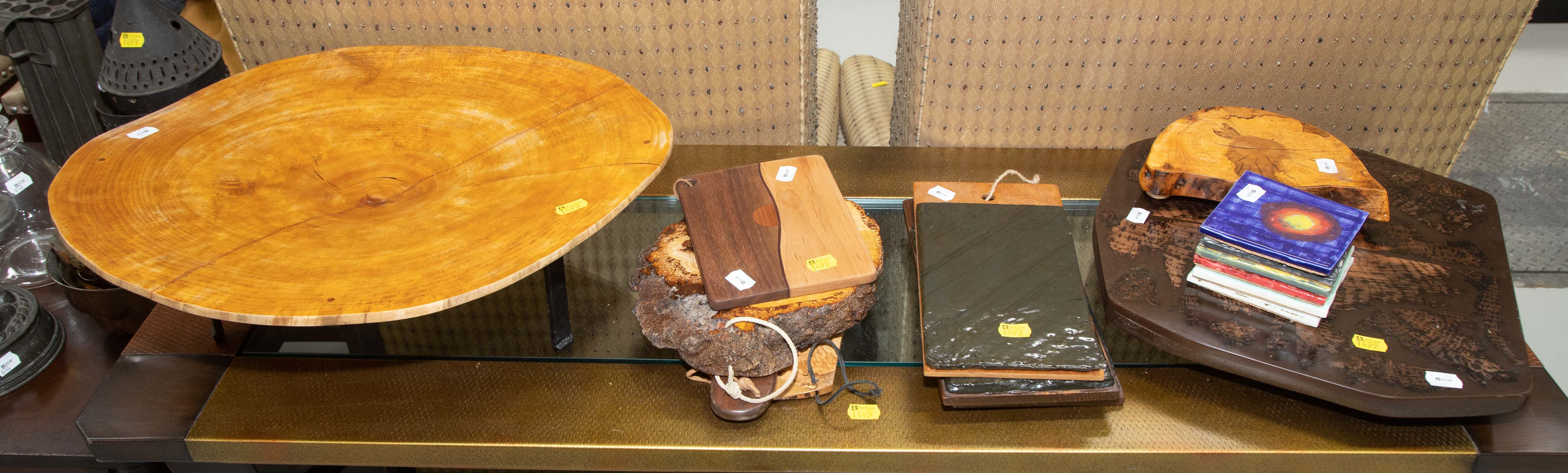 ASSORTED HANDCRAFTED MIXED WOOD