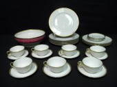Assorted Haviland fine china.