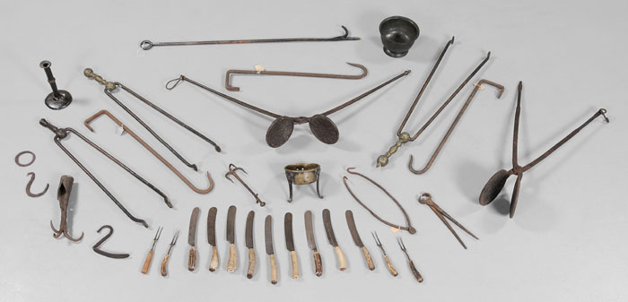 Assorted Iron and Table Ware