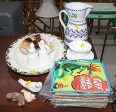 ASSORTED ITEMS Includes hobnai