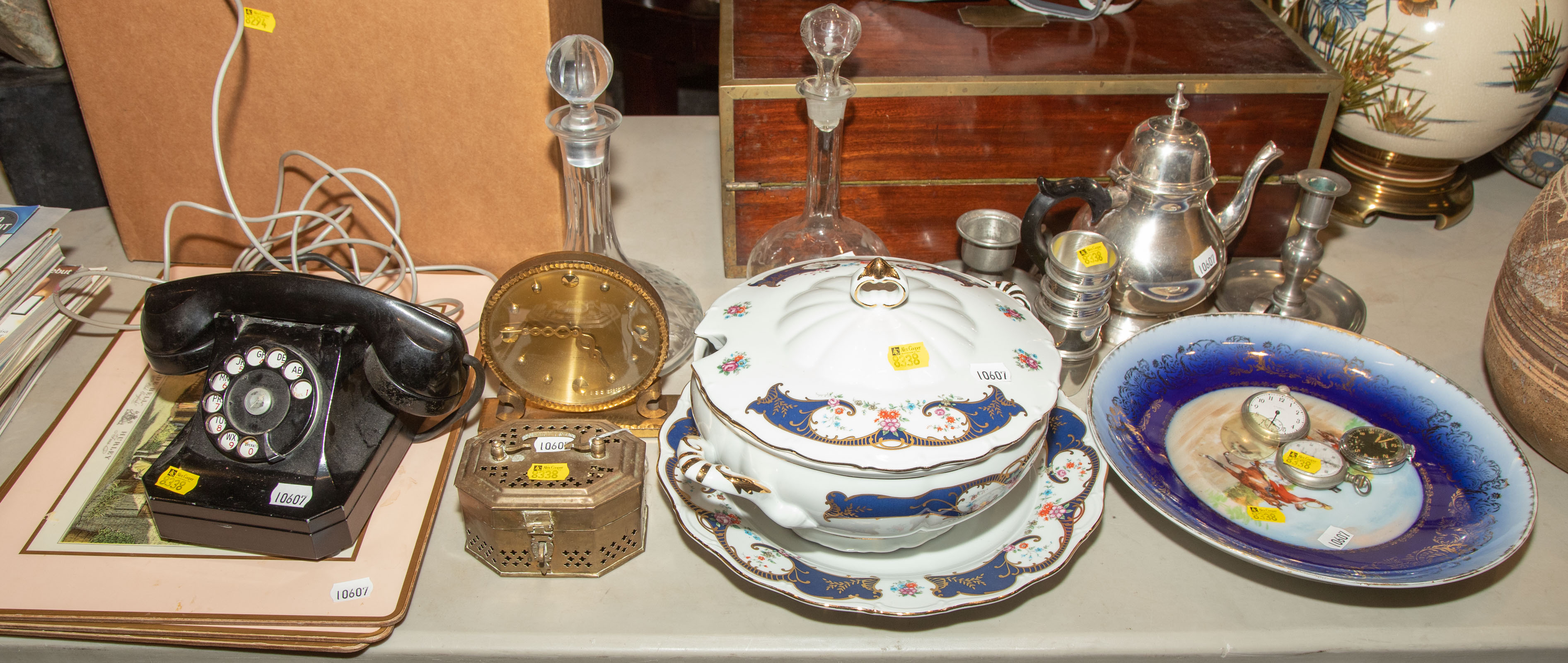 ASSORTED ITEMS Includes Phillippe