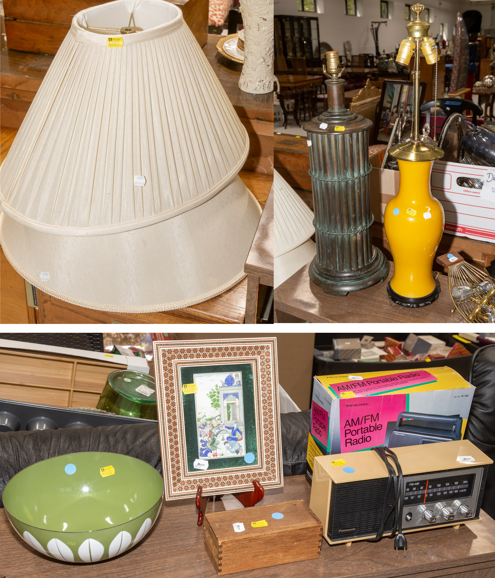 ASSORTED ITEMS Includes two